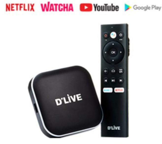 넷플릭스 디즈니 애플TV 유튜브 딜라이브 H5/DLIVE, 1개
