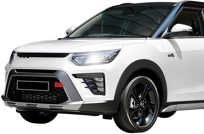 더룩 루나 티볼리(20년~현재) 합법인증 LED 전조등 자동차전구 헤드라이트 램프, 2개, H7