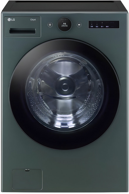 LG전자 트롬 오브제 컬렉션 드럼 세탁기 24kg 방문설치, FX24GNG, 네이처 그린