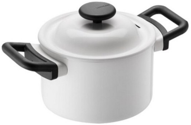 락앤락 인덕션 데꼬르 양수냄비, 18cm, 크림 아이보리 계열, 1개