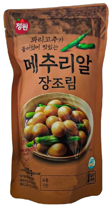 [정원]꽈리고추 메추리알 장조림 500g, 1개
