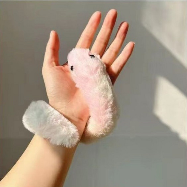 파스텔 아기뱀 뱀띠 애착 와이어 인형 1+1