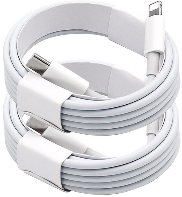 아이폰 C타입 고속 충전 케이블 호환, 20W C to 8, 2개, 2m