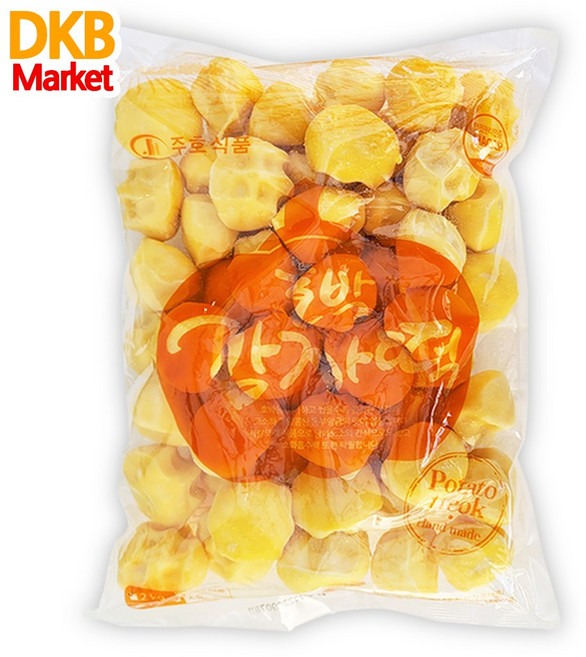 주호식품 호박감자떡 2kg, 1개