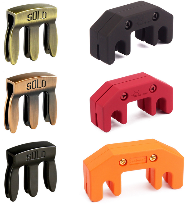 바이올린 비올라 약음기 메탈 고무 뮤트 방음 소음차단, SOLO 약음기 - 브론즈, 1개