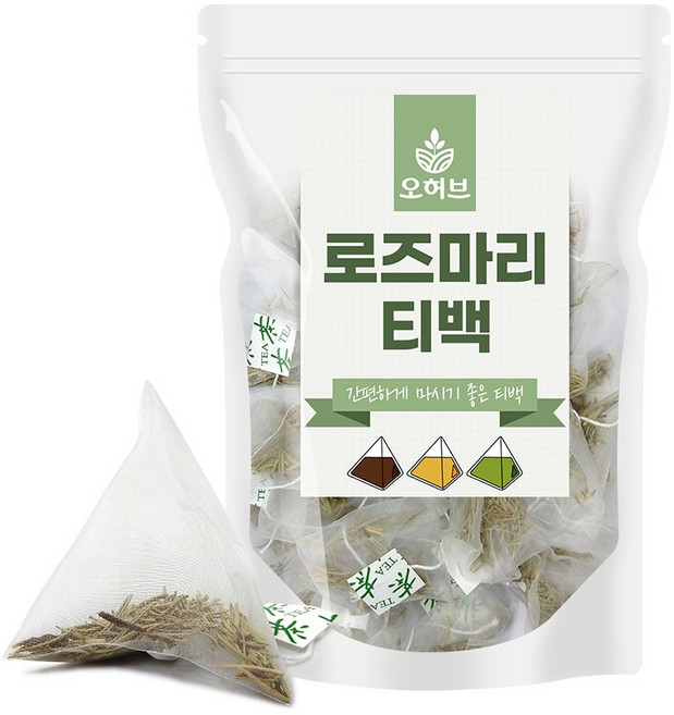 로즈마리차 로즈마리티 100개입 허브차 허브티, 상세페이지참조, 1개, 1g