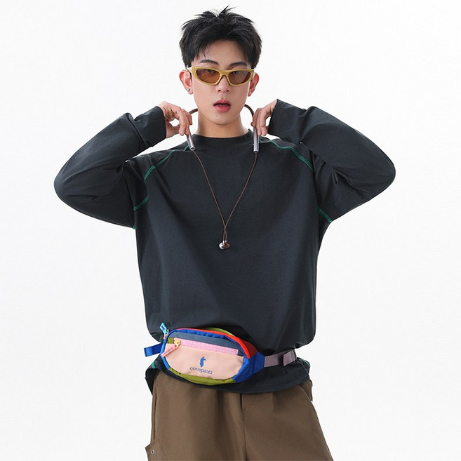 Asure 남성 봄 여름 아웃도어룩 프리미엄 자외선 차단 흡습 땀 배출 티셔츠