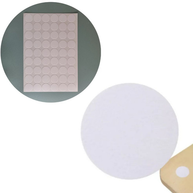 벽구멍 벽지 못자국 스티커 스크래치 가리기 흰색 54P