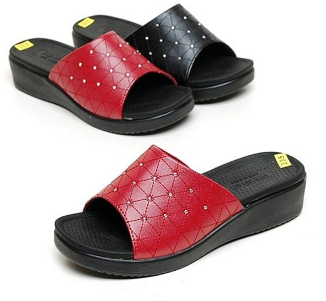 뉴스텝 중굽여성슬리퍼 사무실슬리퍼 2중굽슬리퍼 ino*963sX