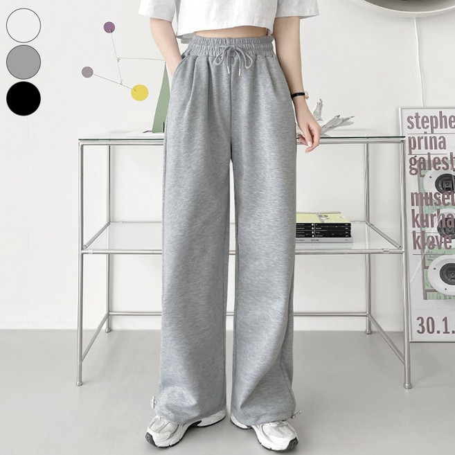 가비진 여성용 롱/숏 기장선택! 일자/조거 투웨이 핀턱 밴딩 트레이닝 팬츠 바지 키작녀 키큰녀 츄리닝 빅사이즈까지