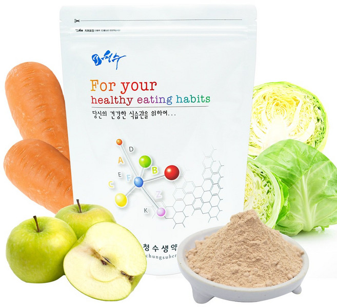 CCA주스 분말 양배추 사과 당근 가루 클렌즈 쥬스 만들기, 1개, 200g