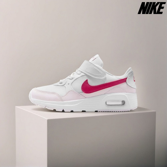 (나이키코리아 정식 A/S가능) NIKE 유아동 운동화 에어 맥스 SC 가벼운 쿠셔닝 스윗 비트