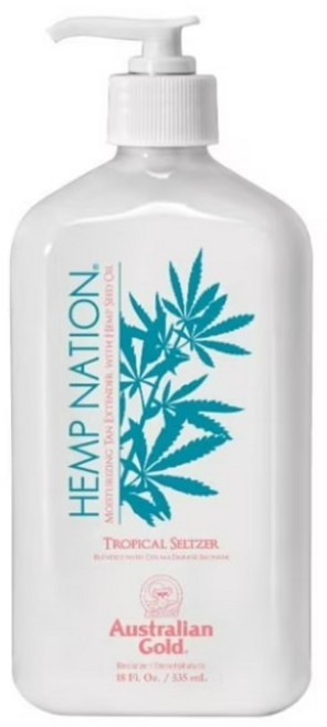 오스트레일리아골드 햄프 네이션 트로피컬 셀처 바디로션, 1개, 510ml