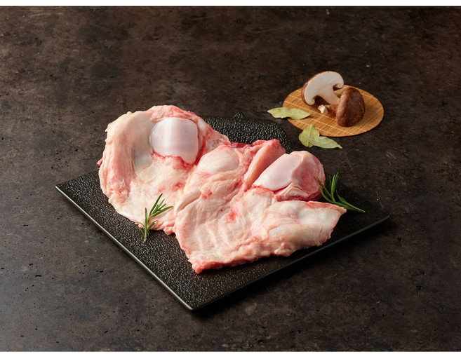 김씨네한우 마장동 투뿔 한우 스지 도가니 곰탕 수육 보양식 소힘줄, 1개, 도가니 1kg
