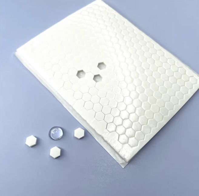 PE폼 육각 양면 테이프 5장 (1장당 240알), 1세트