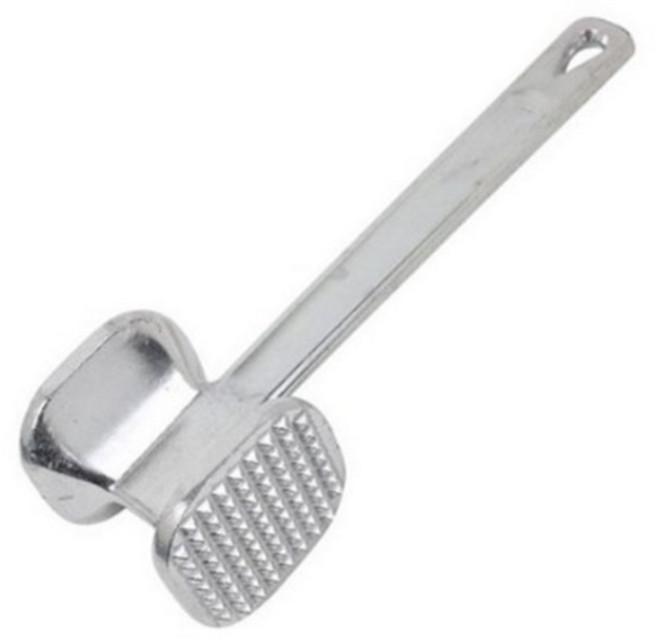 [셰프앤쿡] 델키 알루미늄 고기망치 고기다지기 돈까스망치, 1개