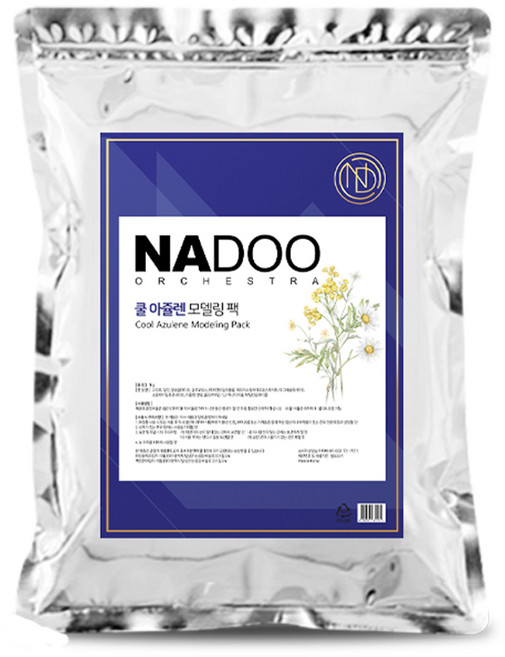 뷰티링크 [나두] 쿨아쥴렌 모델링팩 1kg 에스테틱 샵 셀프피부관리, 1개입, 1개