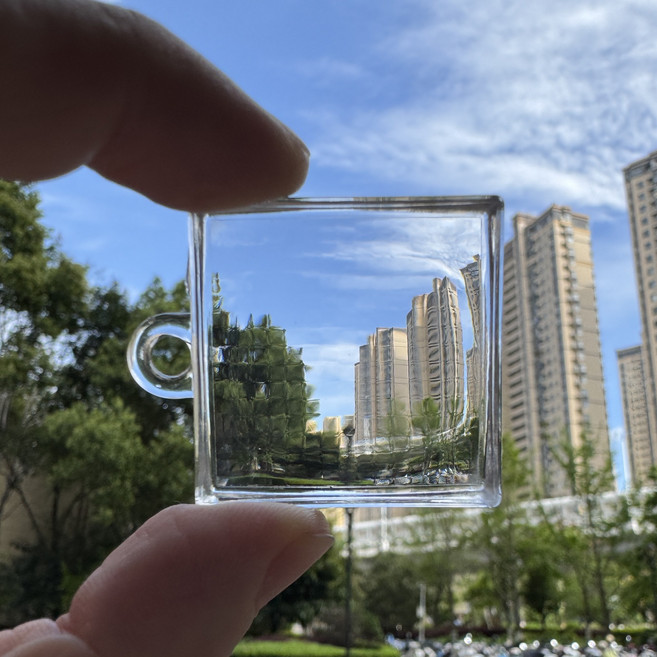 OFFCURVE 픽셀 아트 아크릴 키링, 블랙 키링, 1개