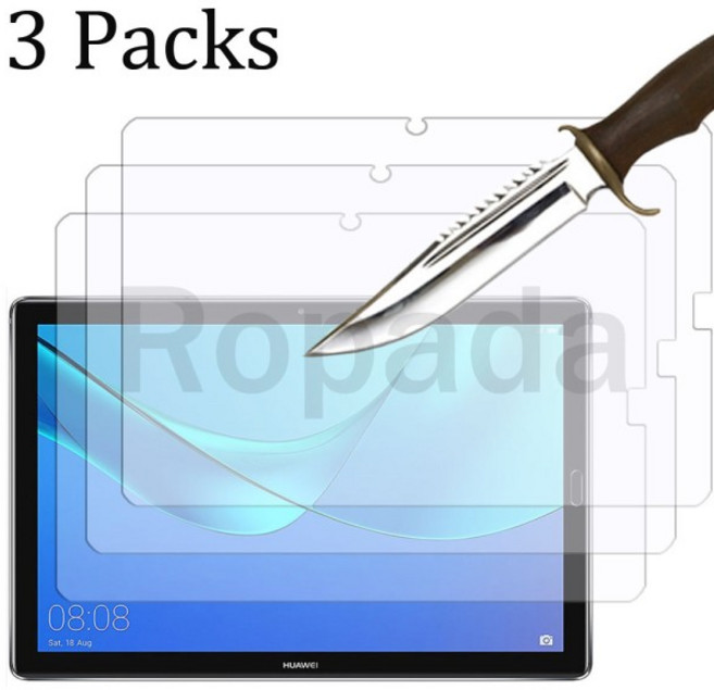 화웨이 mediapad M6 M8 10.8 8.4 터보 프로 라이트 10.1 8.0 T3 T5 9.6 M3 M2 T1-701 태블릿 필름 용 3PCS, 02 M5 10.8