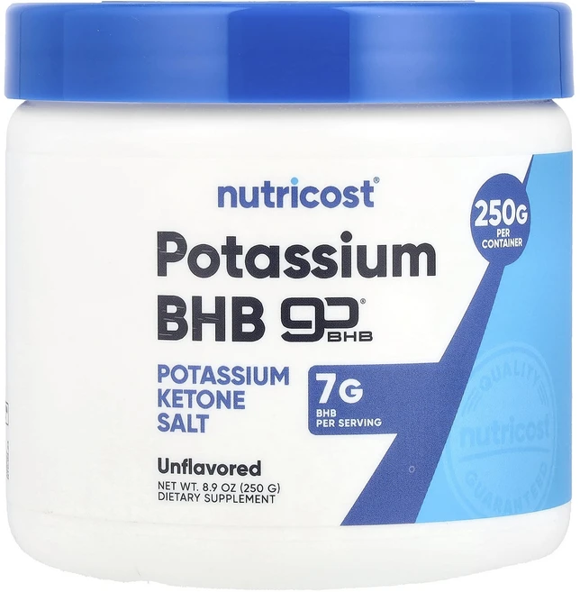 Nutricost 칼륨 BHB goBHB® 무맛 250g(8.9oz), Nutricost칼륨BHBgoBHB무맛250g89oz, 250g, 1개 - 쿠팡