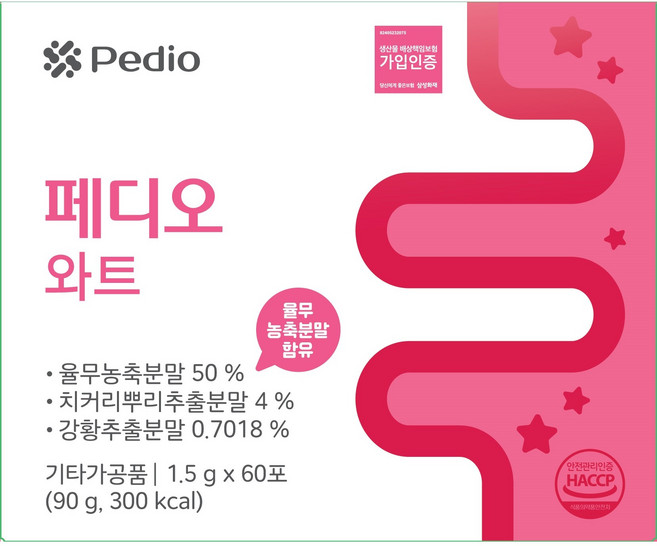 페디오와트, 1개, 90g