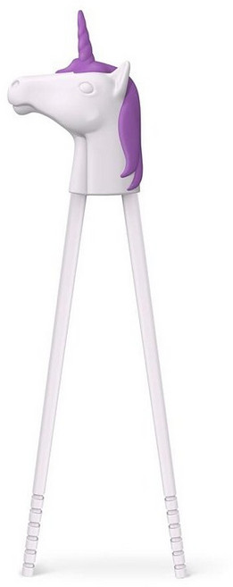 Genuine Fred 샤크 먼치타임 젓가락 멀티컬러, 유니콘, 1개