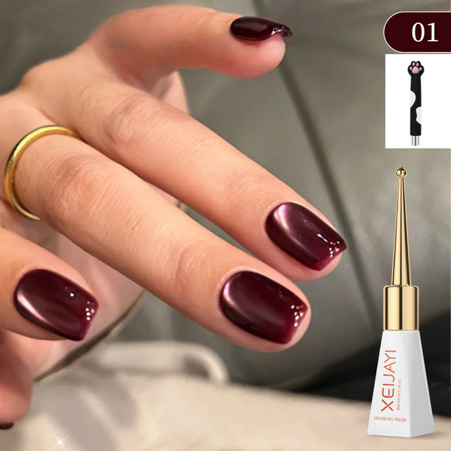 자석네일6종 magnetic gel, 1개, 10ml, 01