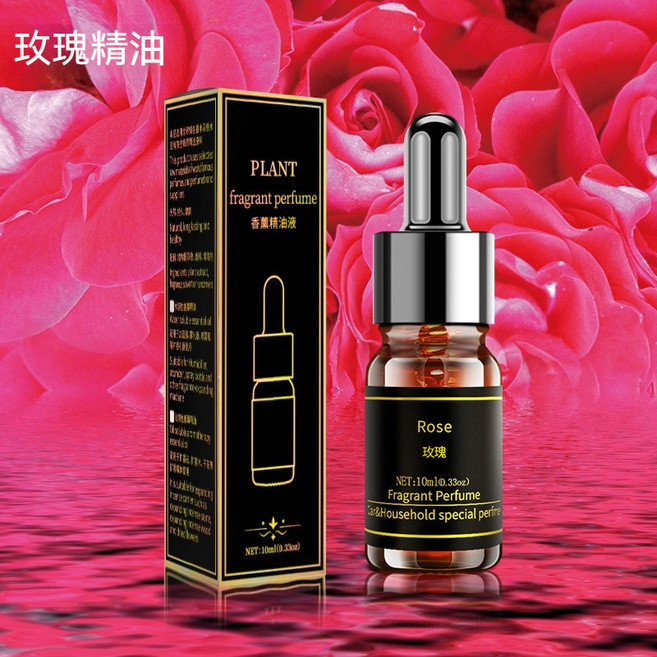 PLANT 香薰精油 玫瑰香精油, 1個, 玫瑰10ml, 玫瑰