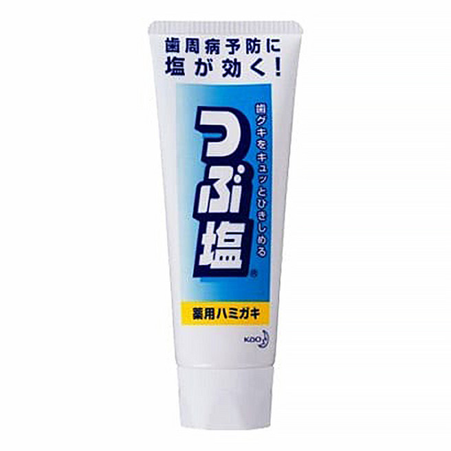 Kao Salt Toothpaste 일본 카오 쯔부시오 솔트 소금 치약 180g, 5개
