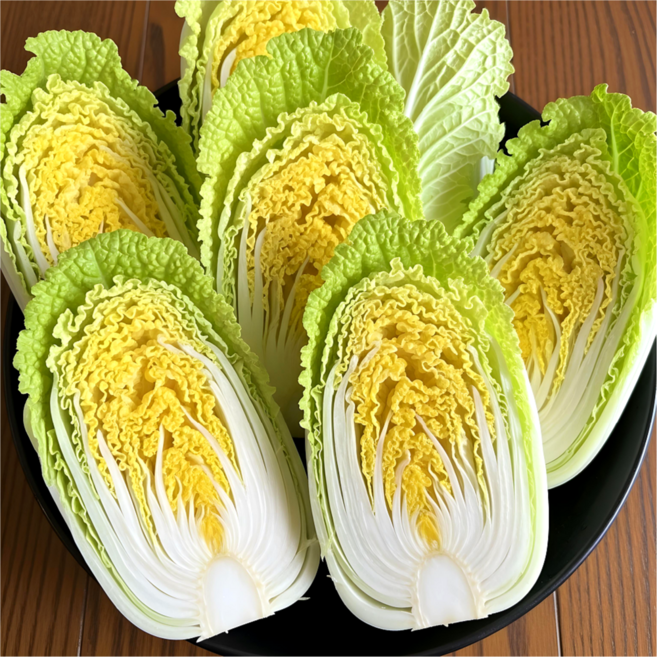 프리미엄 햇 알배기배추 달콤아삭 겉저리 쌈 김장용 당일수확 산지직송 특품, 4개, 830g