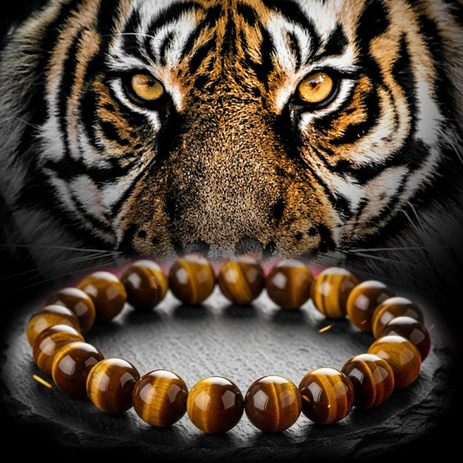 베리엣지 호안석 팔찌 천연원석 액운막이 사업운 재물운 학업운 호랑이눈 염주