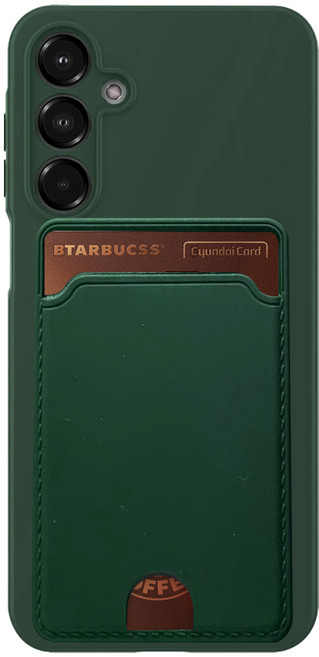 리빙그레이 갤럭시 S26 플러스 울트라 카드 수납 실리콘 파스텔 컬러 카메라 보호 케이스