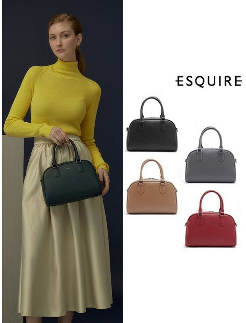 에스콰이아 뉴밸류 소가죽 토트백 5컬러