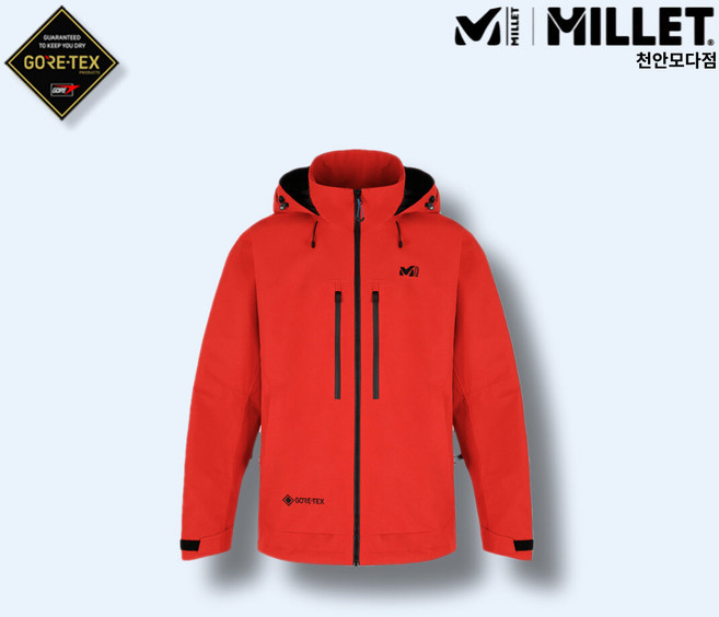 밀레 밀레 등산자켓 점퍼 봄 가을 고어텍스 방수 트레킹 남성 기능성 백패킹 당일산행 레드_CA