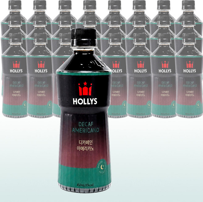할리스 디카페인 아메리카노 450ml x 24개 (1박스) / 커피음료