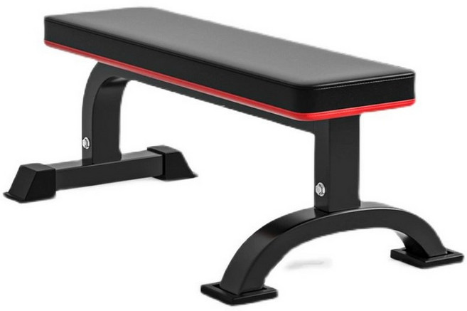 홈트 기구 덤벨 벤치프레스 의자 실내 운동 헬스벤치, 블랙 대 평의자 하중500KG