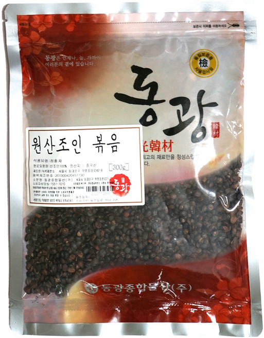 동광한방몰 중국산 볶은 원산조인, 1개, 300g