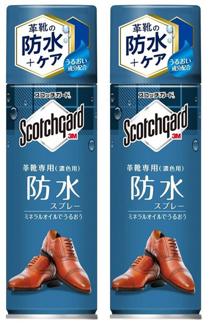 3M 방수 스프레이 발수 가죽구두용 170ml x 2개 SG-P170kaS 스카치가드