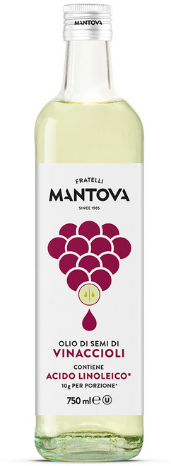 만토바 포도씨유 750ml 고온조리 튀김 샐러드용 식용유, 1개