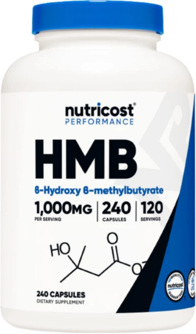 뉴트리코스트 HMB 1000mg B 하이드록시 메틸부티레이트 모노하이드레이트, 240정, 1개 - 쿠팡