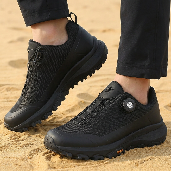 남성 다이얼 등산화 방수 트레킹화 미끄럼방지 경량 작업화 아웃도어 신발