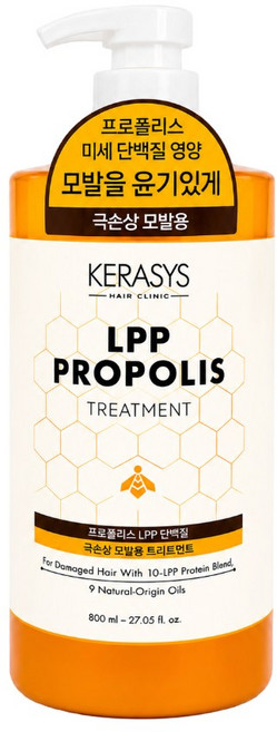 케라시스 LPP 프로폴리스 극손상 모발용 트리트먼트, 1개, 800ml