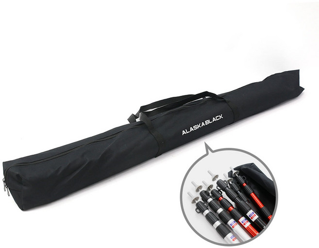 알래스카블랙 슬라이드 폴대 전용 가방, 슬라이드폴대 6P 전용가방, 1개