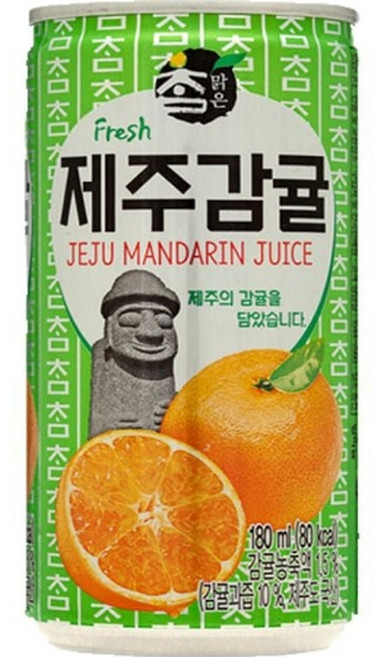 대일 참맑은 제주감귤 175ml x 60캔 대용량 업소용 식당용, 60개