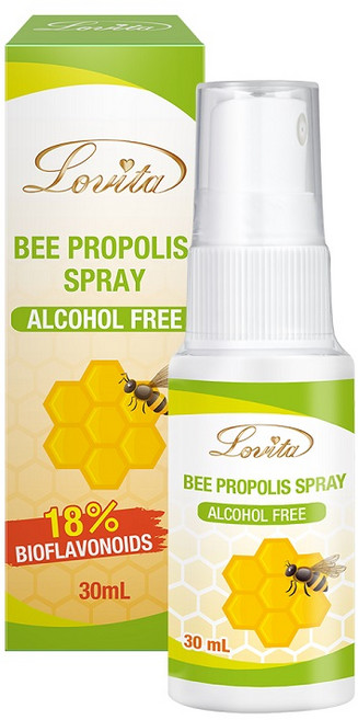 Lovita愛維他 蜂膠噴霧18%生物類黃酮, 30ml, 1瓶