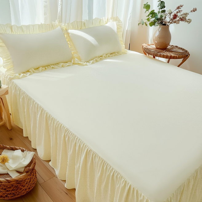 벨라몽드 플로벨 스커트 침대커버