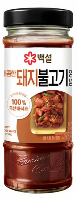 (실온)[백설]매콤한 돼지불고기양념, 500g, 7개