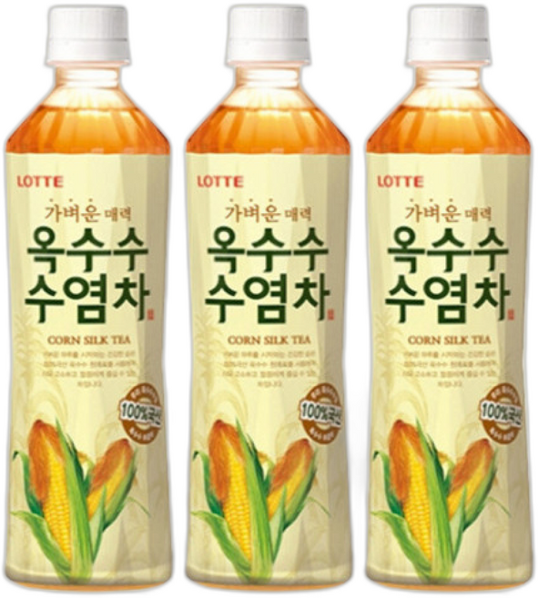 가벼운 매력 옥수수 수염차, 500ml, 24개