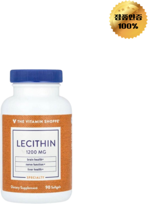 더비타민샵 레시틴 1 200mg 소프트젤 90정, 90 개, 1개