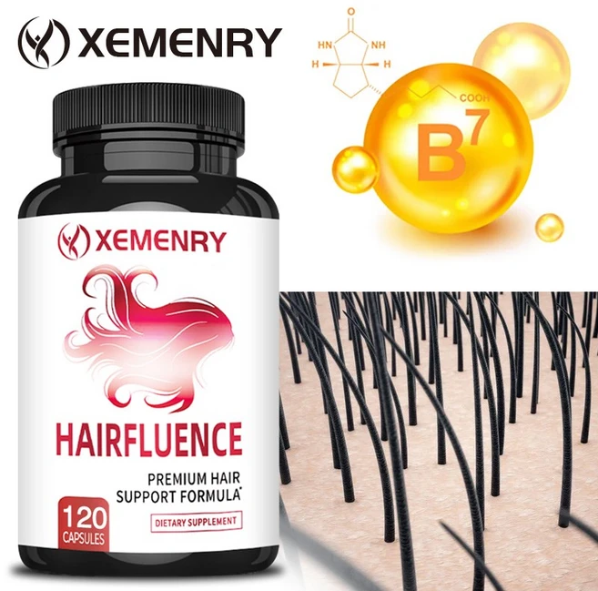 헤어플루언스 - 비오틴 종합 비타민 콜라겐 - 모발 성장 튼튼한 손톱 건강한 피부, 1개, 120정 - 쿠팡